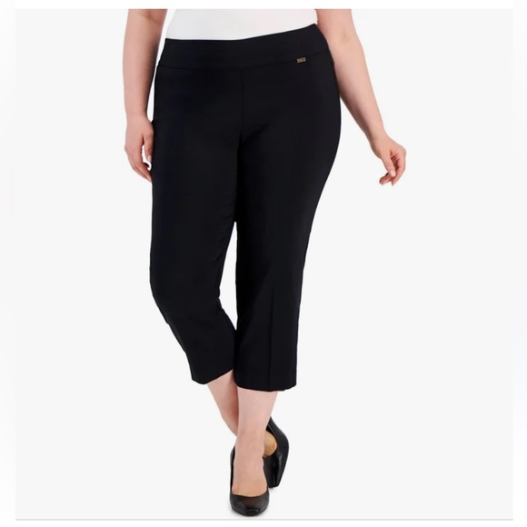 INC. International Concepts Plus Size Dress Capri Pants - Picture 1 of 9